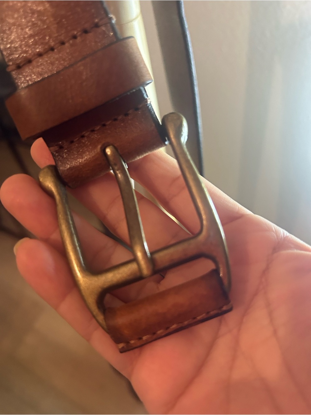 Free People Leather Belt S/M